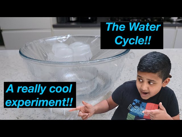 The Water Cycle | Science Experiment for Kids | Karan's World