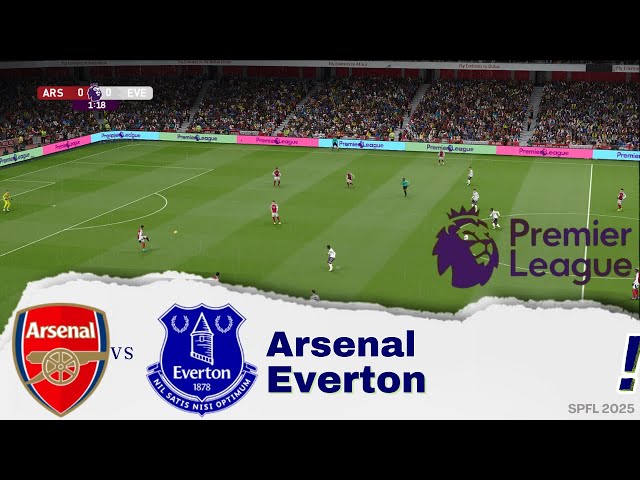 [Smokepatch] Arsenal vs Everton | ENGLISH PREMIER LEAGUE 24/25 | MATCH HIGHLIGHTS