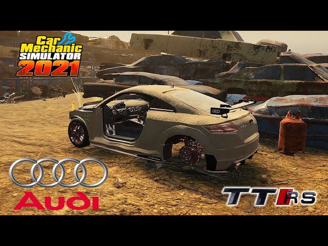 Audi TT rs Restoration - Car Mechanic Simulator 2021 - Drag Racing DLC