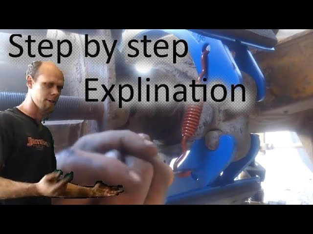 how I change semi brakes in 6 mins