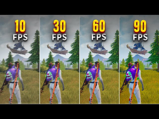 FPS Comparison 🤯 | Testing 10FPS to 90FPS in PUBG Mobile #pubgmobile #bgmi #ruby__yt