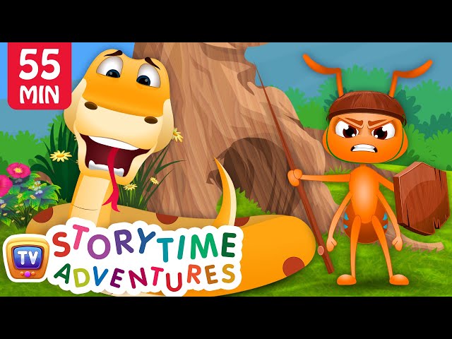 সাপ এবং পিঁপড়েরা (The Snake and the Ants) - ChuChu TV Bangla Storytime Adventures Collection