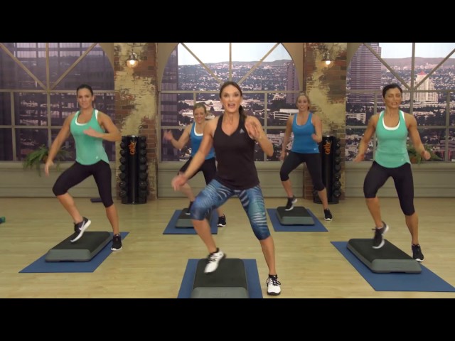 Cathe Friedrich's Strong and Sweaty Cardio Slam Workout