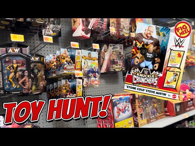 WWE Toy Hunt - Knuckle Crunchers, Elite Legends, Main Event, Funko Pop!, Marvel Funko Pop! & MORE!