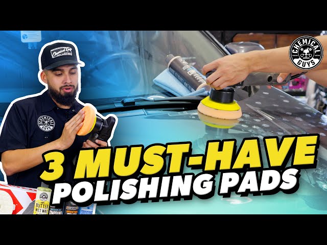 Transform Your Car's Shine With These 3 Essential Polishing Pads!