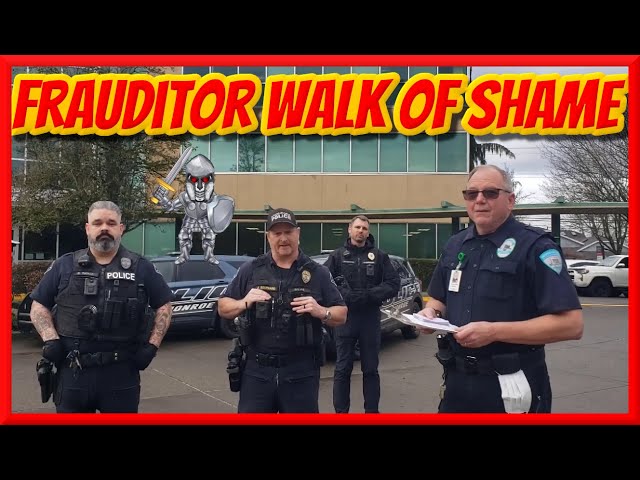 Noobie Frauditor Takes A massive WALK OF SHAME after He is Trespassed from a Clinic