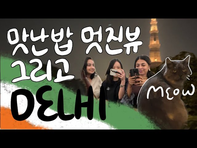 (ENG) Casual Days in Delhi with Friends | 뉴델리(Delhi) | 조금 다른 인도 EP.5