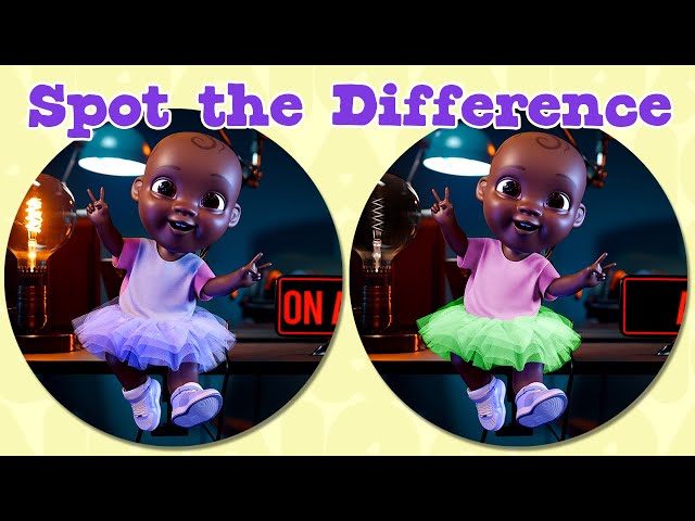 Spot The Difference Game Compilation 🧐 | Qai Qai - Kids Cartoons | Interactive Game for Kids