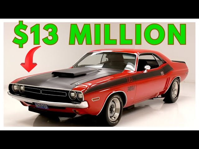 100 MOST EXPENSIVE American Muscle Cars Ever Sold At Auctions