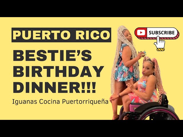 My Bestie’s Birthday Dinner in Puerto Rico | Vlog | Puerto Rican Food