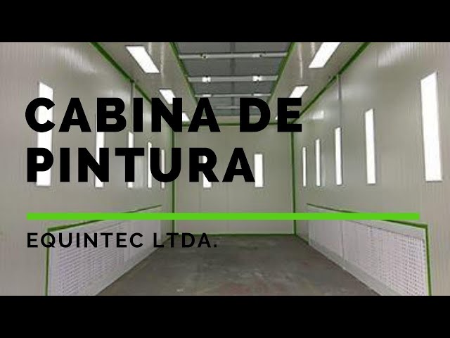 Fabricación, montaje y desmontaje de cabinas de pintura.