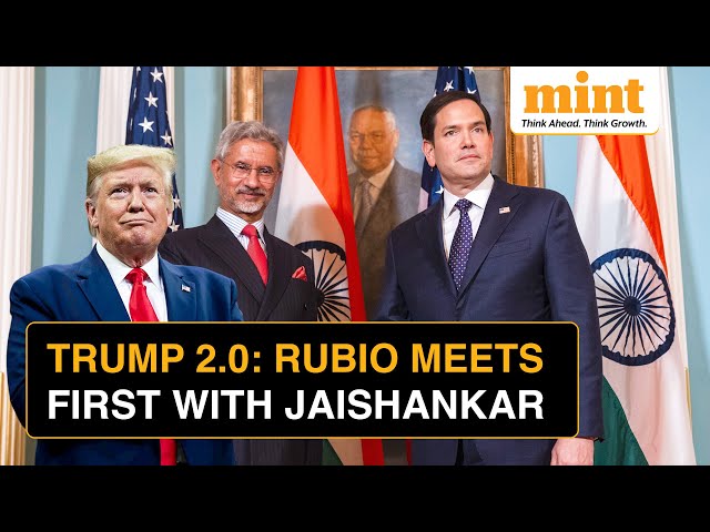 Trump's India Priority: Marco Rubio Holds His First Bilateral Meeting With Jaishankar | WATCH