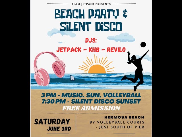 Hermosa Beach Silent Disco 6/3/23 After Movie