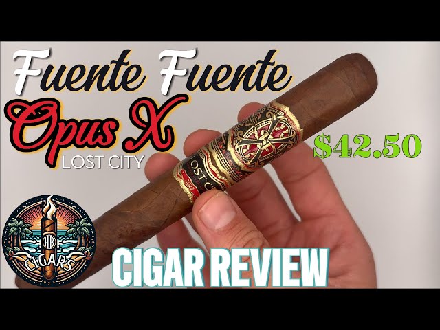 This cost how much?! Fuente Fuente OpusX Lost City Cigar Review