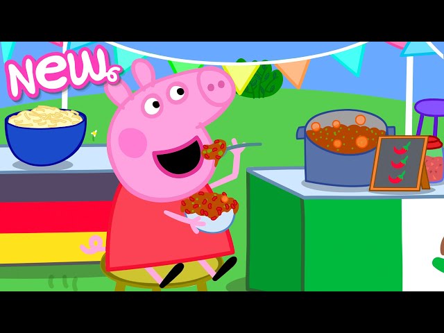 Peppa Pig Tales 🍟 Food From Around the World 🌎 BRAND NEW Peppa Pig Episodes