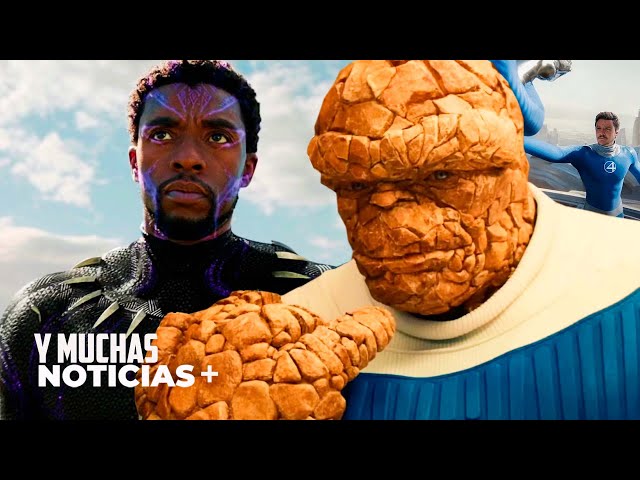 ¡TRAILERAZO de Los 4 Fantásticos! Y CHALES… no hay recast de T’Challa