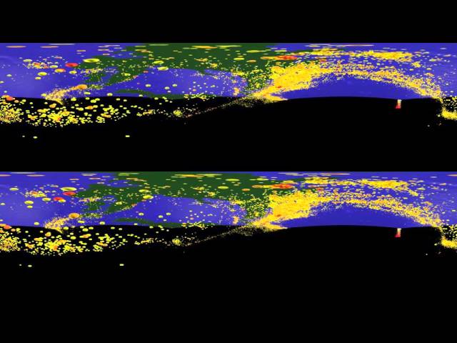 VR visualization of earthquakes beneath Japan