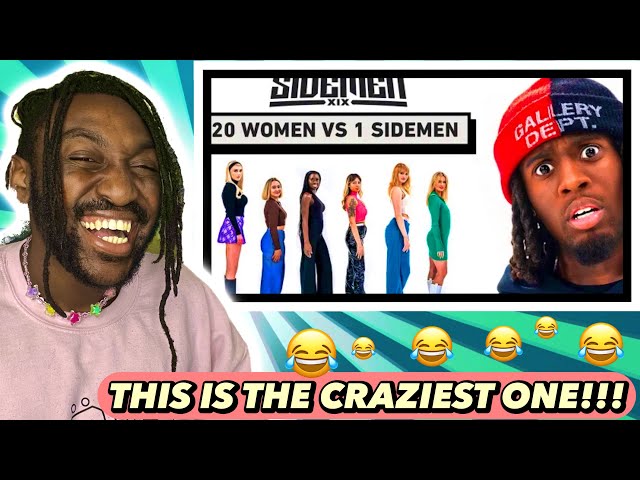 20 WOMEN VS 1  SIDEMEN: KAI CENAT EDITION | REACTION