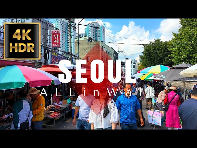 Jongno 5(o)-ga / Dongmyo Flea Market / Hwanghak-dong Tour, Seoul, Korea | 종로5가/동묘/황학동 | 4K HDR