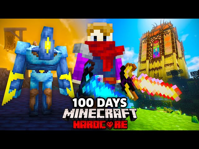 I Survived 100 Days as a ROGUE in Minecraft Hardcore!