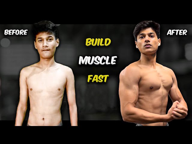 Skinny to Muscular: 3 Easy Steps | Build Muscle & Gain Weight Fast!