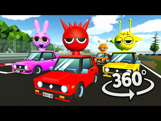 VR 360° Incredibox Sprunki but CARS!