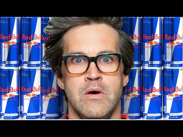 We Drink As Much Red Bull As Humanly Possible