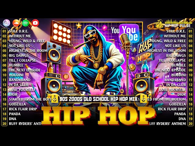 Golden Era Hip Hop Mix: 90s & 2000s Classics Featuring Snoop Dogg, Eminem, 2Pac, 50 Cent & More