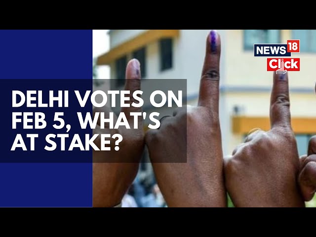 Delhi Election Latest Updates | Delhi Assembly Election 2025 Dates Out Now | Delhi Polls 2025 | N18V