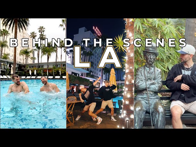 Behind the Scenes Vlog - Los Angeles / Walt Disney Studio Lot Tour