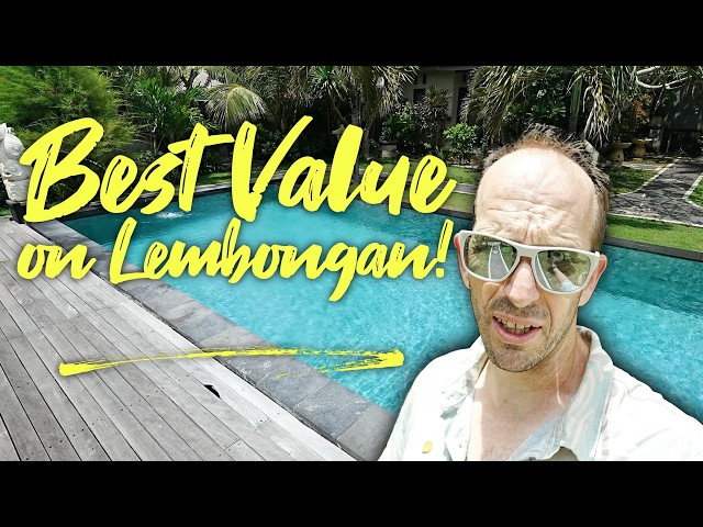 I Found the BEST Stay in Nusa Lembongan for Just $50!