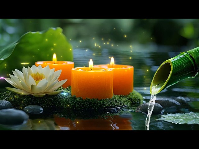 FALL INTO SLEEP INSTANTLY ★ Spa Music with Soft Sound of Water, Relaxing Music, Deep Sleep Music