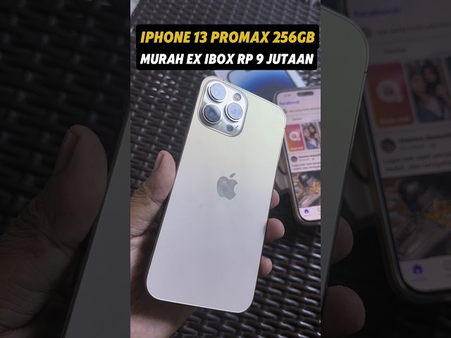 Dijual Murah iPhone 13 pro max 256 gb ex garansi iBox #ibox #smartphone