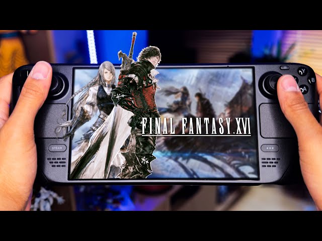 Final Fantasy XVI - Steam Deck OLED Gameplay [HDR]