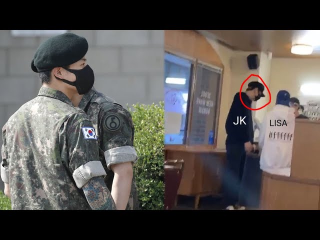 Crazy! BTS Jungkook Seen Dating BLACKPINK's Lisa While on Military Training Leave