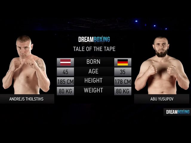 Abu Yusupov vs Andrejs Tholsiths | FULL FIGHT | Dream Boxing Berlin