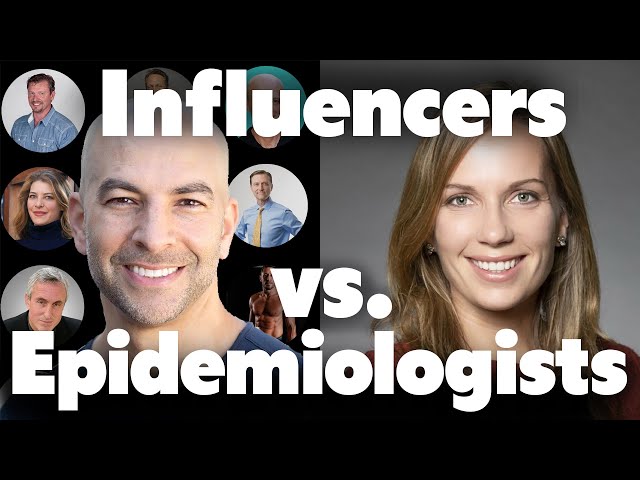 Influencers vs Epidemiologists: Money & Fame vs Science