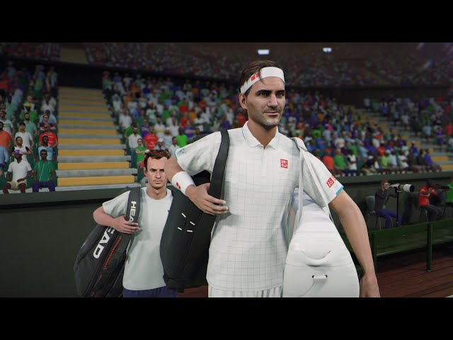 TIEBREAK Gameplay Federer vs Murray Wimbledon PC