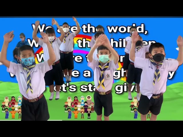 WE ARE THE WORLD || THAI BOYS STUDENTS (ep2/1) #bangkok #thai #englishsongs