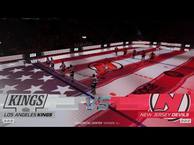 Game#21 PS5 NHL Sim: Los Angeles Kings @ New Jersey Devils