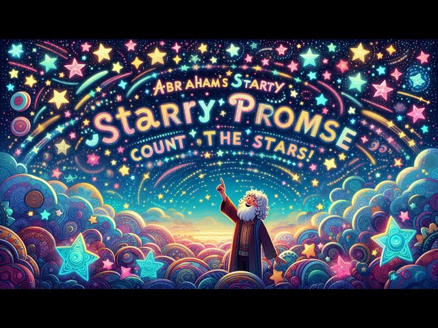 Abraham's Starry Promise: Count the Stars! | Bible Stories for Kids | Fun and Whimsical Animation"