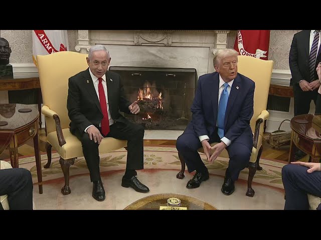 Trump, Netanyahu on Gaza, hostages, ceasefire deal (full) | FOX 5 News