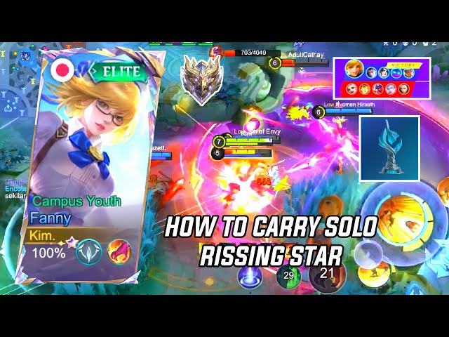 I Tried Playing Solo in Rising Star MRO, and how to carry the team using a fanny