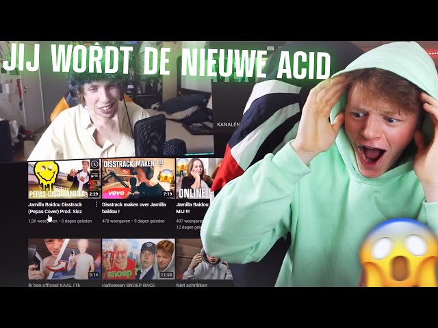 Acid Reageert Op Mijn YouTube Kanaal ( Live )