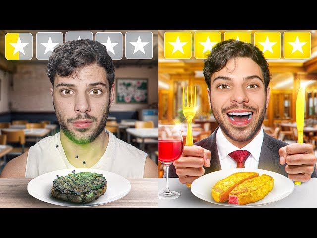 2€ vs 100€ ΦΑΓΗΤΟ-FOOD CHALLENGE ✅🍔