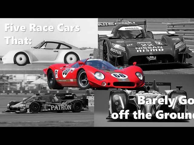 Five Race Cars That: Barely Got Off the Ground