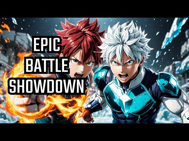 Shoto Todoroki VS Izuku Midoriya EPIC BATTLE Who Comes Out On Top?