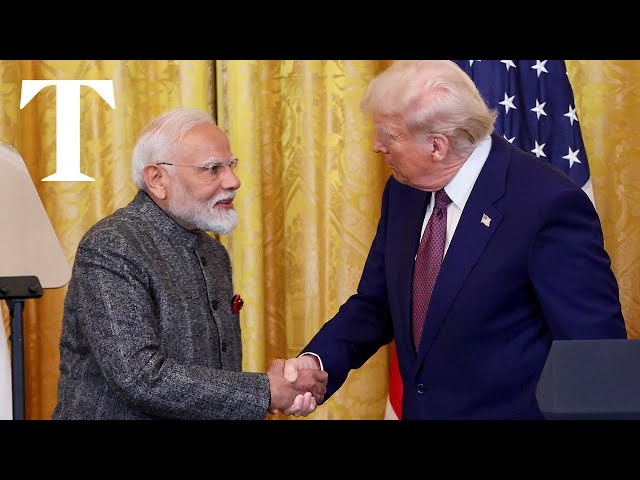 India's Modi and Donald Trump discuss trade and defence