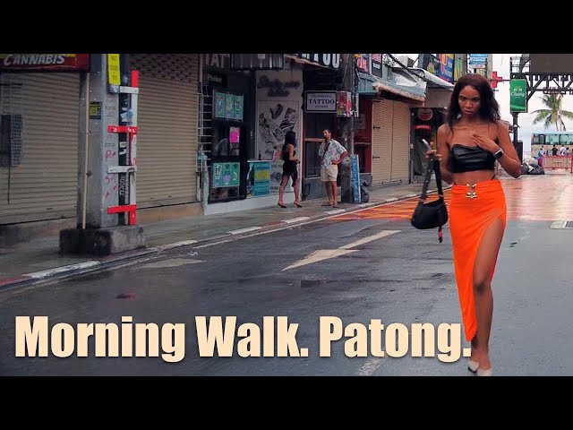 Patong. Phuket. Morning Walk.