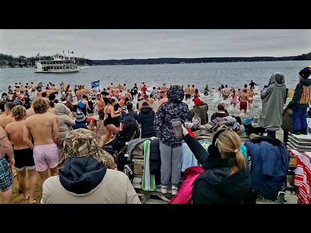 Williams Bay Polar Plunge -January 1, 2025